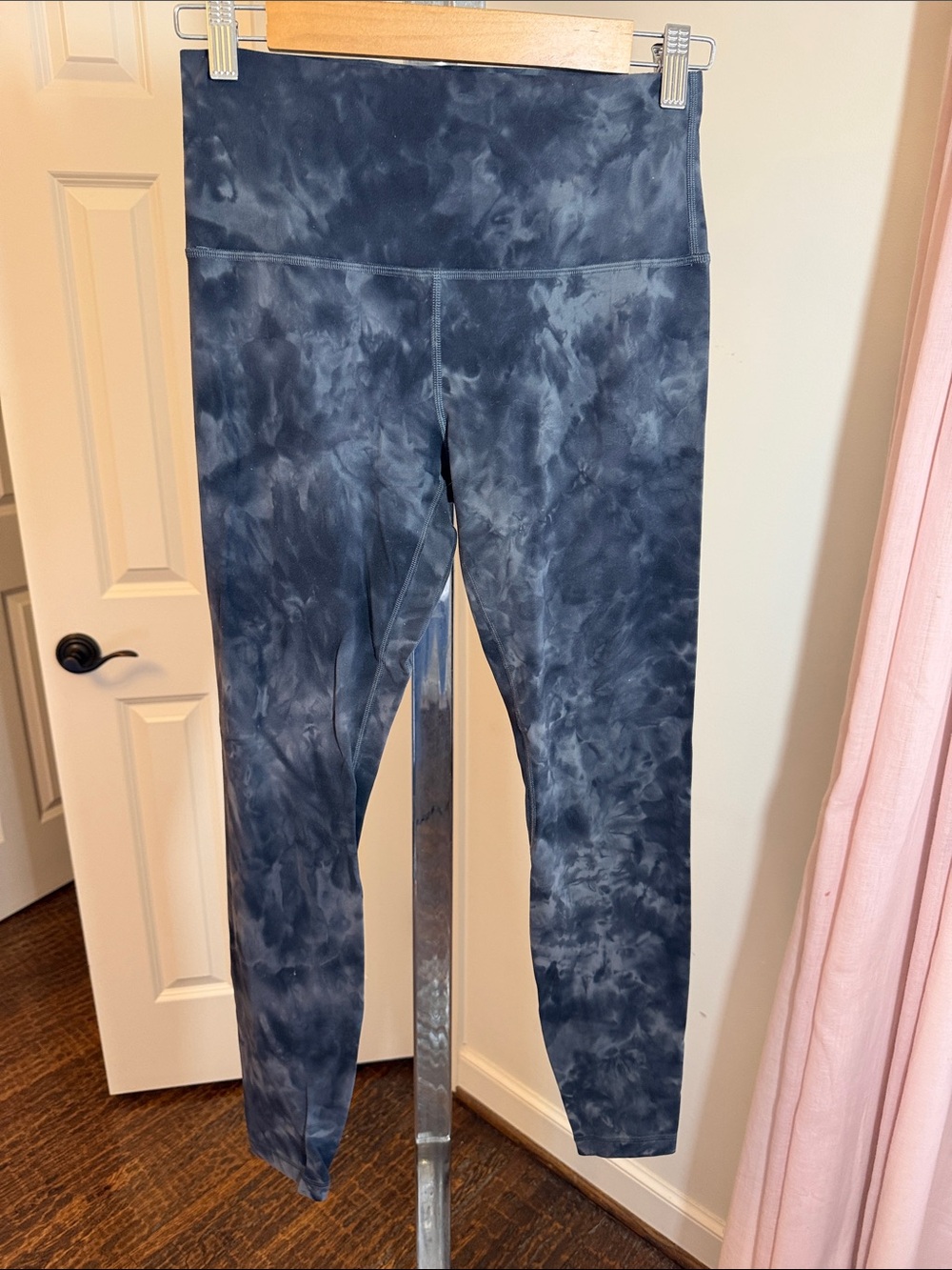 Lululemon Tie-Dye Navy Leggings
